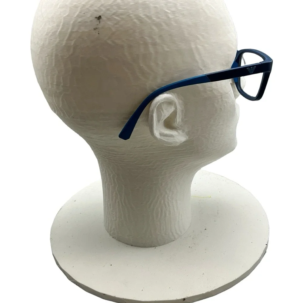 Emporio Armani EA3203 5088 Blue Matte Rectangle Eyeglasses Junior 48-16-125